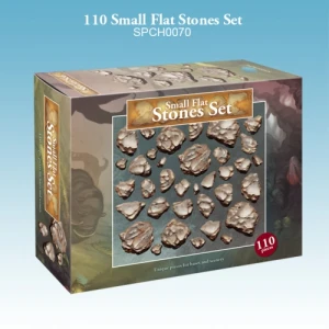 Small Flat Stones Set (110 pieces)