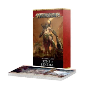 WARSCROLL CARDS: SONS OF BEHEMAT (ENG) (PREMIERA 26.09.2026)