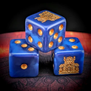 Dwarf Dice Set Ostre krawędzie