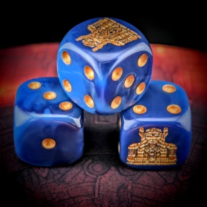 Dwarf Dice Set zaokrąglone krawędzie