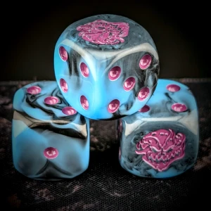 Mutant Dice Set zaokrąglone krawędzie