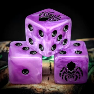 Swarm Dice Set ostre krawędzie