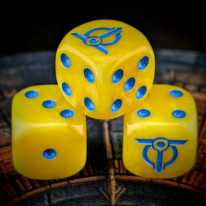 Aliens Dice Set zaokrąglone krawędzie