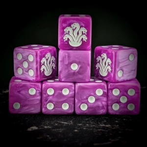 Hydra Dice Set ostre krawędzie