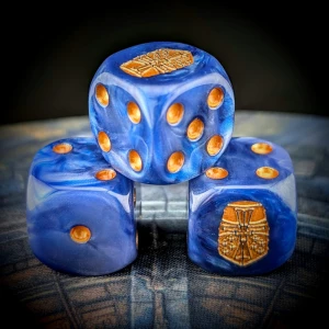 Crusade Dice Set zaokrąglone krawędzie