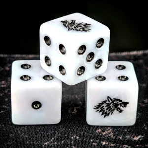 Fenrir Dice Set ostre krawędzie