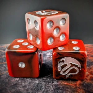 Dragon Dice Set ostre krawędzie