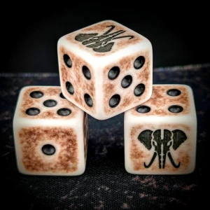 Wartusk Dice Set ostre krawędzie