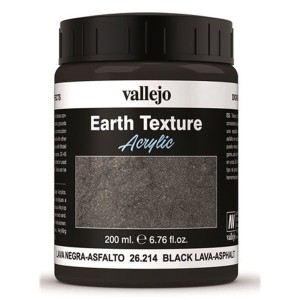 Earth Text. 200 ml. Black Lava-Asphalt