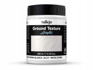 Ground Text. 200 ml. White Stone