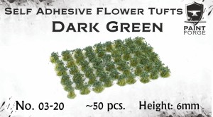 Dark Green Flowers