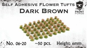Dark Brown Flowers