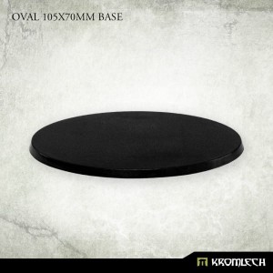 Oval 105x70mm Base