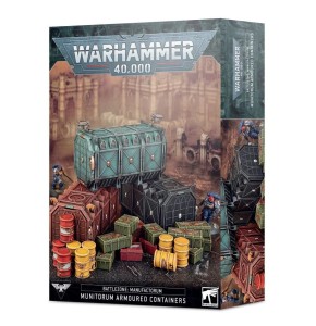 BATTLEZONE: MUNITORUM ARMOURED CONTAINERS
