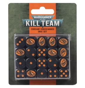 KILL TEAM: CORSAIR VOIDSCARRED DICE SET